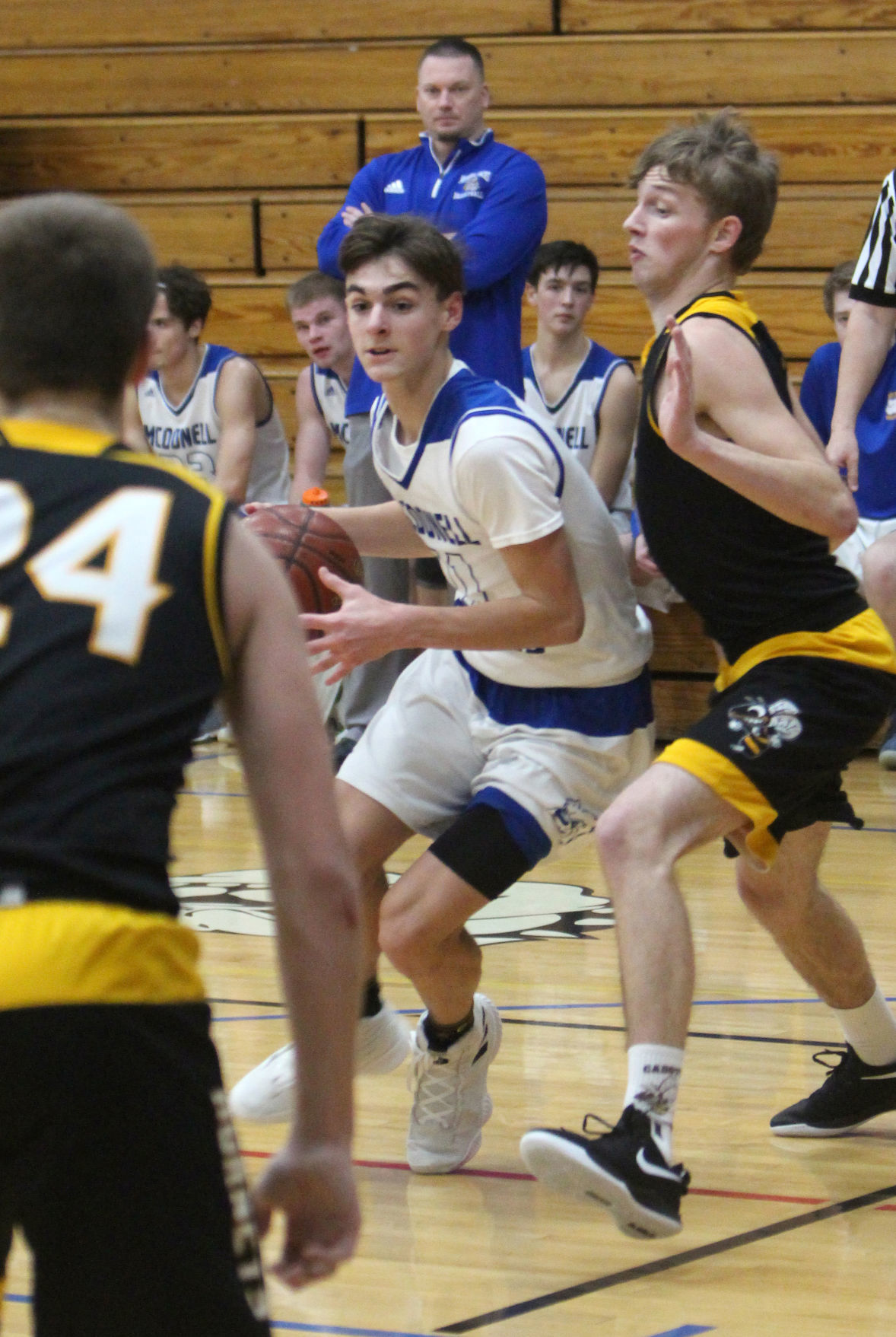Cadott at McDonell boys basketball 1-15-19